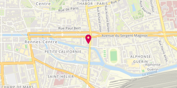 Plan de Ajp Immobilier 35, 10 Boulevard René Laennec, 35000 Rennes