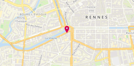 Plan de Espace Immobilier, 5 Quai de la Prévalaye, 35000 Rennes