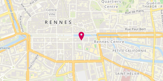Plan de Sapène Immobilier, 13 Rue du Pré Botté, 35000 Rennes