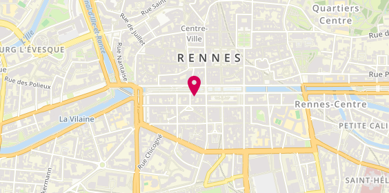 Plan de Lemoux Immobilier, 3 Quai Lamennais, 35000 Rennes
