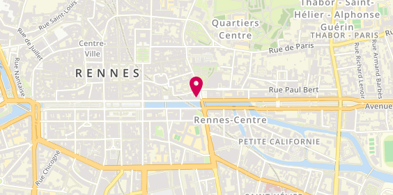 Plan de Promo Ouest Immobilier, 29 Quai Chateaubriand, 35000 Rennes
