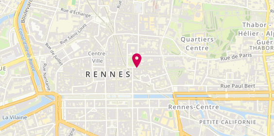 Plan de Hold Invest Immobilier, 4 Place du Parlement de Bretagne, 35000 Rennes