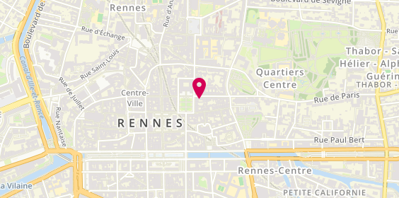Plan de EOS Expansion, 2 Rue Victor Hugo, 35000 Rennes