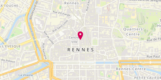 Plan de Cogir, 5 Rue la Fayette, 35000 Rennes