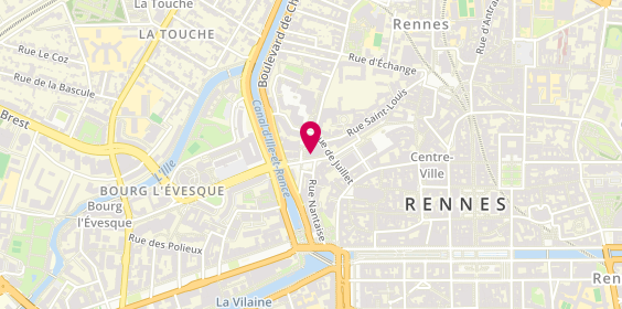 Plan de Guenno Location, 11 place du Bas des Lices, 35000 Rennes