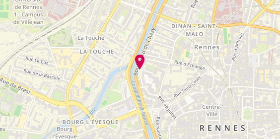 Plan de Olivier Colet Immobilier, 13 Rue de la Quintaine, 35000 Rennes