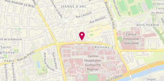 Plan de Ag Immobilier Commissions Reduites Rennes, 175 avenue Général Leclerc, 35700 Rennes