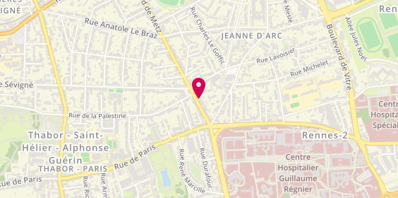 Plan de Kermarrec Habitation, 16 Boulevard de Metz, 35000 Rennes