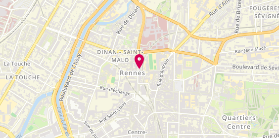 Plan de Cabinet Saint Sauveur Bien Sur Rennes, 28 Rue Saint-Malo, 35000 Rennes