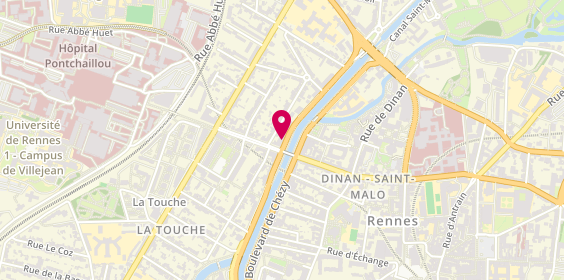 Plan de Agence Directe, 85 Boulevard Maréchal de Lattre de Tassigny, 35000 Rennes