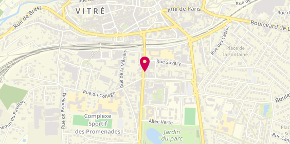Plan de Bretil'immo, 21 Rue du 70e Régiment d'Infanterie, 35500 Vitré