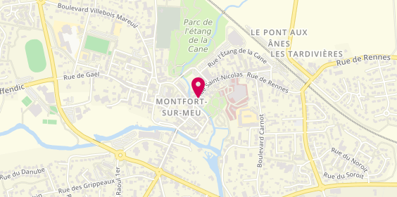 Plan de Square Habitat, 3 Rue Saint-Nicolas, 35160 Montfort-sur-Meu