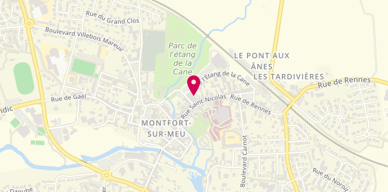Plan de Parthenay Immobilier, 34 Rue Saint-Nicolas, 35160 Montfort-sur-Meu