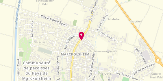 Plan de Ets Complementaire, 14 Rue Clemenceau, 67390 Marckolsheim