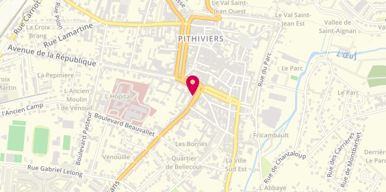 Plan de Immo Vastes, 6 Faubourg d'Orleans, 45300 Pithiviers