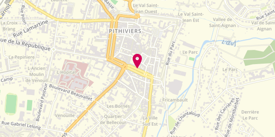Plan de Nath Locations, 17 Mail S, 45300 Pithiviers