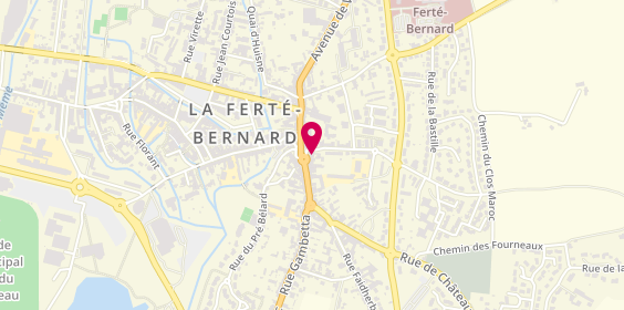 Plan de C-Immobilier, 5 Place Ledru Rollin
27 Rue Carnot, 72400 La Ferté-Bernard