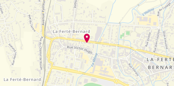 Plan de Agence Lemaitre-Morel, 59 avenue de la République, 72400 La Ferté-Bernard