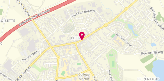 Plan de Agence Blot Immobilier Liffré, 3 Rue de Fougères, 35340 Liffré