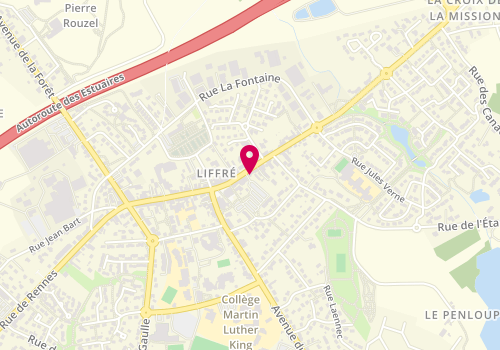 Plan de Rennes Immobilier, 11 Rue de Fougères, 35340 Liffré
