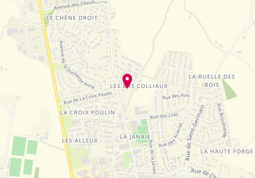 Plan de BSK immobilier : Géraldine HEURLIN-VASQUEZ, Rue de la Pomme Chailleux, 35520 Melesse