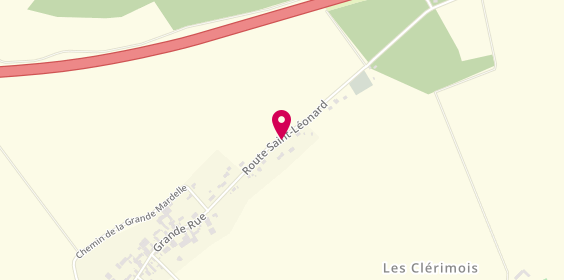 Plan de CAPIFRANCE Christele MARTINEC, 40 Route Saint-Léonard, 89190 Les Clérimois
