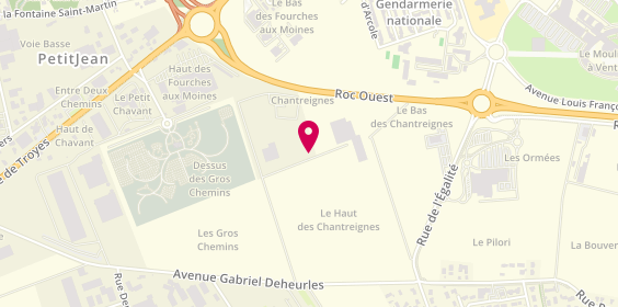 Plan de Desimo immobilier, 3 chemin des Croix, 10430 Rosières-près-Troyes