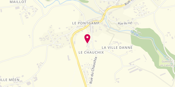 Plan de Le Ray Hyacinthe, 14 le Chauchix, 22150 Plouguenast-Langast