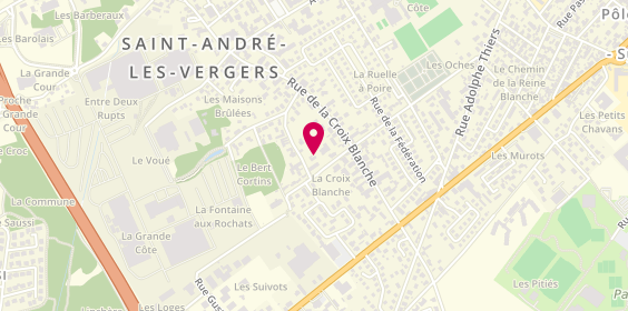 Plan de Chrislaure Immobilier, 6 Bis Chem. Bert-Cortins, 10120 Saint-André-les-Vergers
