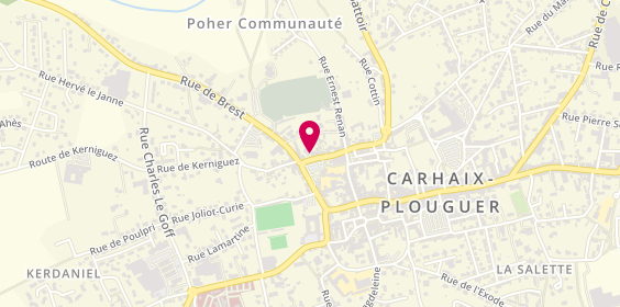 Plan de Cabinet le Danvic, 18 Rue de l'Église, 29270 Carhaix-Plouguer