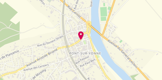 Plan de Bien Chez Vous, 7 place Eugène Petit, 89140 Pont-sur-Yonne