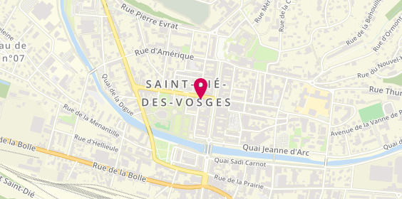 Plan de Agence Di Florio, 9 Rue Stanislas, 88100 Saint-Dié-des-Vosges