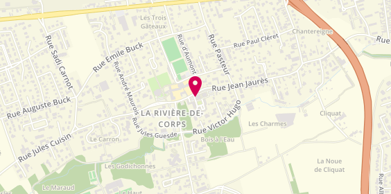 Plan de RICOR Immobilier, 47 Rue Jean Jaurès, 10440 La Rivière-de-Corps