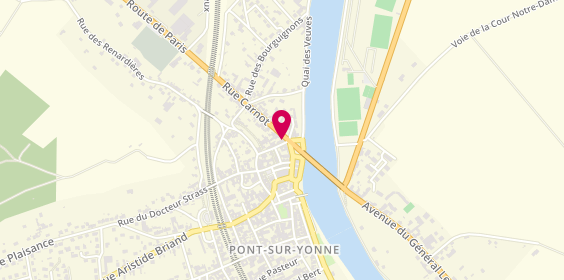 Plan de Agence Alexandre Pont Sur Yonne, 11 Rue Carnot, 89140 Pont-sur-Yonne