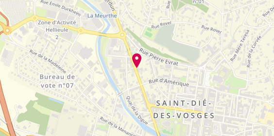 Plan de COUTY Dorian Immobilier st die des vosges, 26 Rue des 3 Villes, 88100 Saint-Dié-des-Vosges