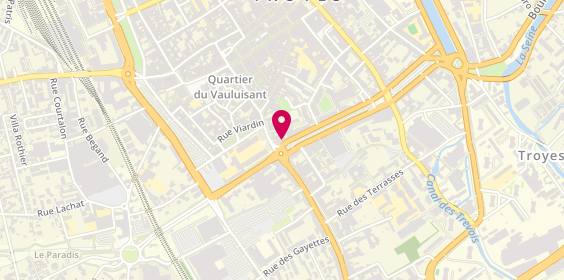 Plan de Plaza Immobilier, 54 Boulevard du 14 Juillet, 10000 Troyes