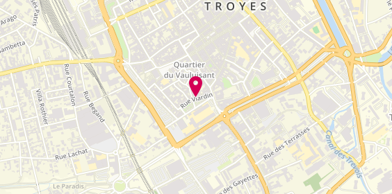Plan de Immo Coup de Coeur, 12 Rue Viardin, 10000 Troyes
