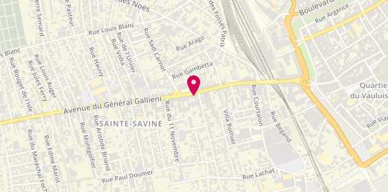Plan de Initial Immobilier, 15 avenue du Général Gallieni, 10300 Sainte-Savine