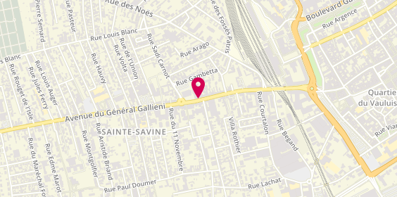 Plan de Antea Immobilier, 24 avenue du Général Gallieni, 10300 Sainte-Savine