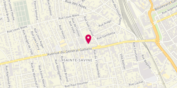 Plan de Mon Logis, 44 avenue du Général Gallieni, 10300 Sainte-Savine