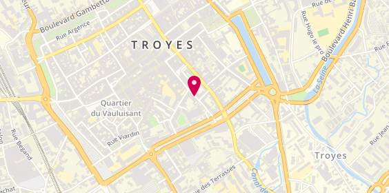 Plan de Oph Troyes Aube Habitat, 47 Rue Louis Ulbach, 10000 Troyes