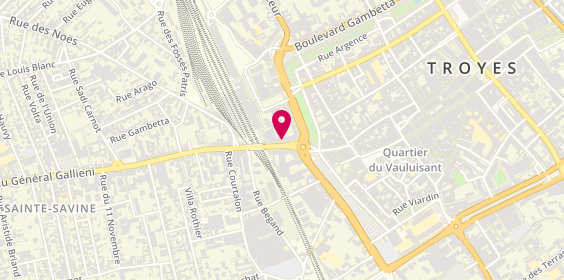 Plan de Joya-Rencontres Immobilieres, 6 Rue Voltaire, 10000 Troyes
