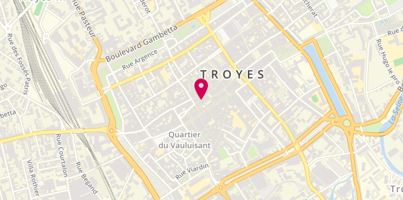 Plan de LCK Agence Immobilière, 33 Rue Molé, 10000 Troyes