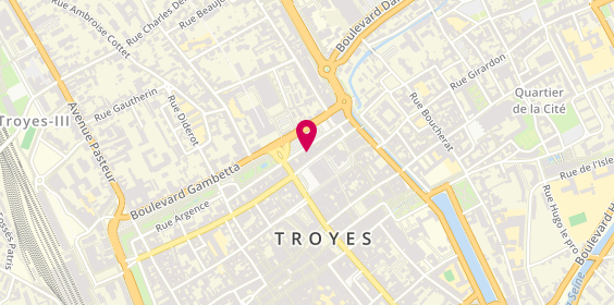 Plan de Dupont Expertise Immobilier, 35 Rue Louis Mony, 10000 Troyes
