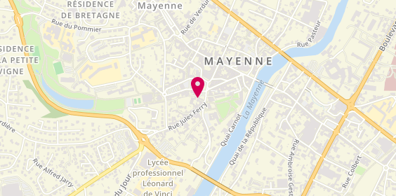 Plan de Square Habitat, 30 place Georges Clemenceau, 53100 Mayenne