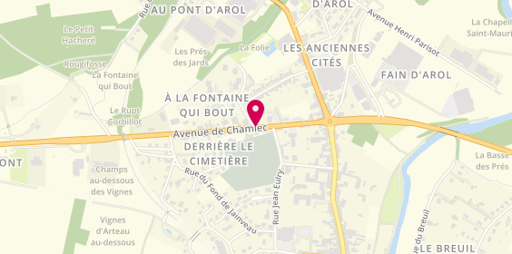 Plan de Pauline JOUX - SAFTI Immobilier Mirecourt, 18 Rue du Val d'Arol, 88500 Mirecourt