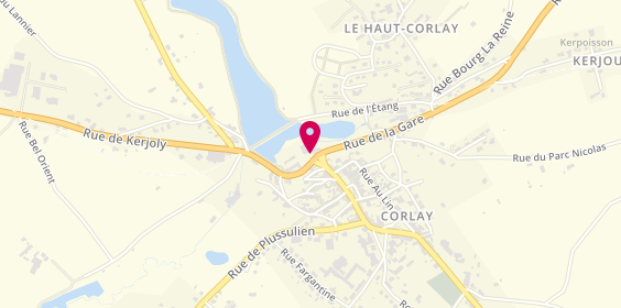 Plan de Agence Lemeur, 2 place du Château, 22320 Corlay