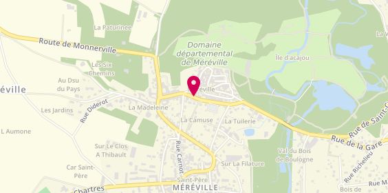 Plan de Idem, 1 Bis Avenue de la Republique, 91660 Le Mérévillois