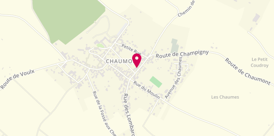 Plan de Jonathan de oliveira iad Chaumont 89340, 10 Rue des Lombards, 89340 Chaumont