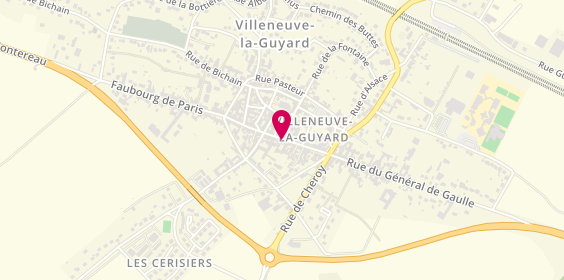 Plan de Agence Optimus, 37 Grande Rue, 89340 Villeneuve-la-Guyard